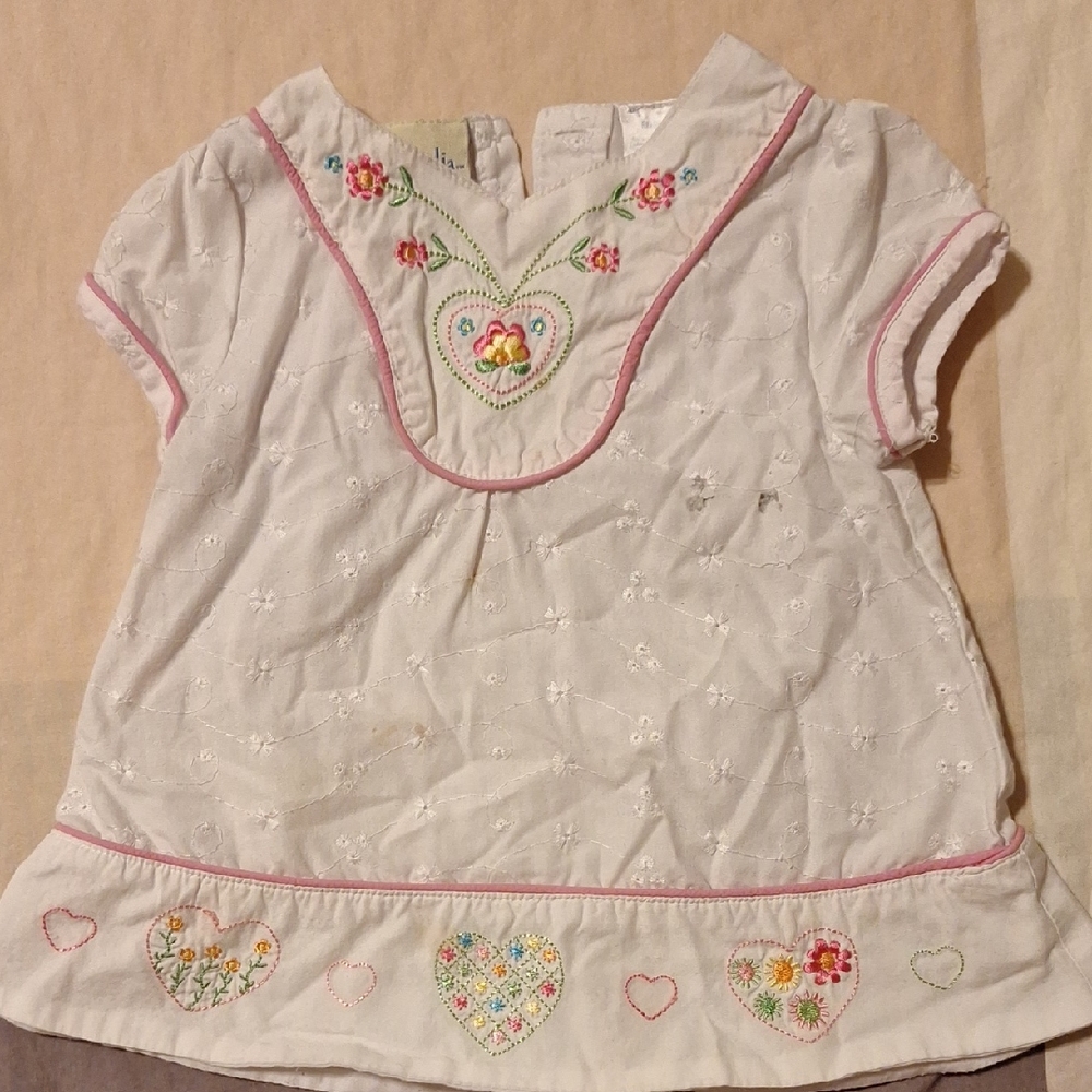 Jake and Julie Embroidered Shirt 24 months